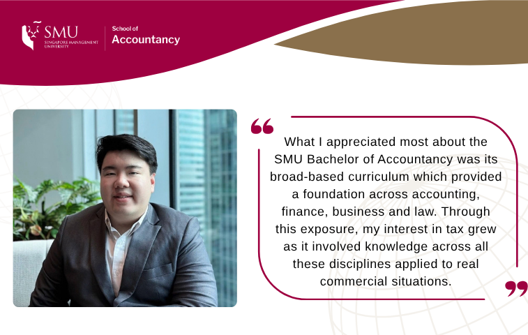 Trevor Tan, SMU BAcc Alum and EY-SCALE Programme Candidate