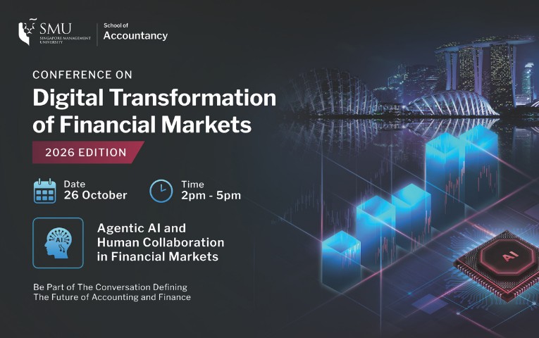 Conference on Digital Transformation of Financial Markets 2026: Agentic AI and Human Collaboration