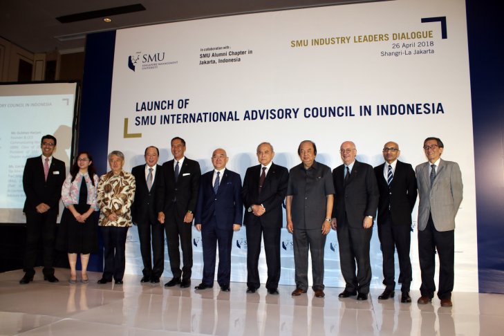 SMU launched International Advisory Council to foster and deepen SMU’s engagement with Indonesia
