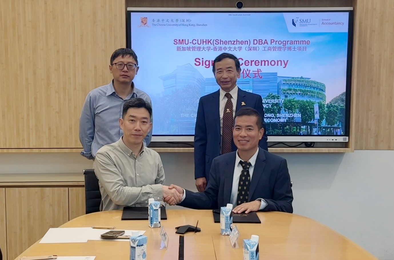 SMU and Chinese University of Hong Kong, Shenzhen (CUHK-Shenzhen) Launch Joint DBA Programme to Shape Next-Generation Global Business Leaders