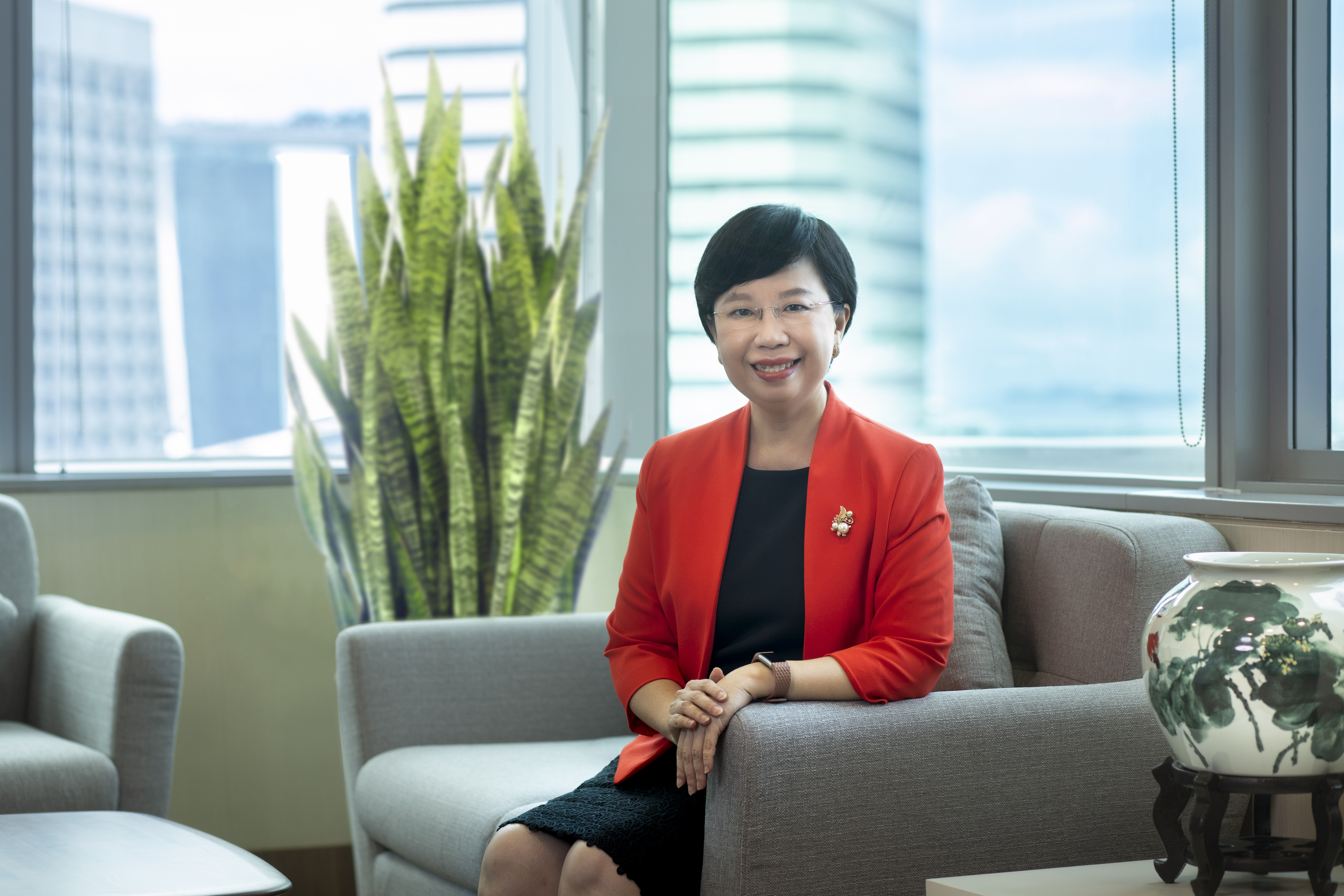 SMU President Professor Lily Kong conferred the Public Service Star (Bintang Bakti Masyarakat) award