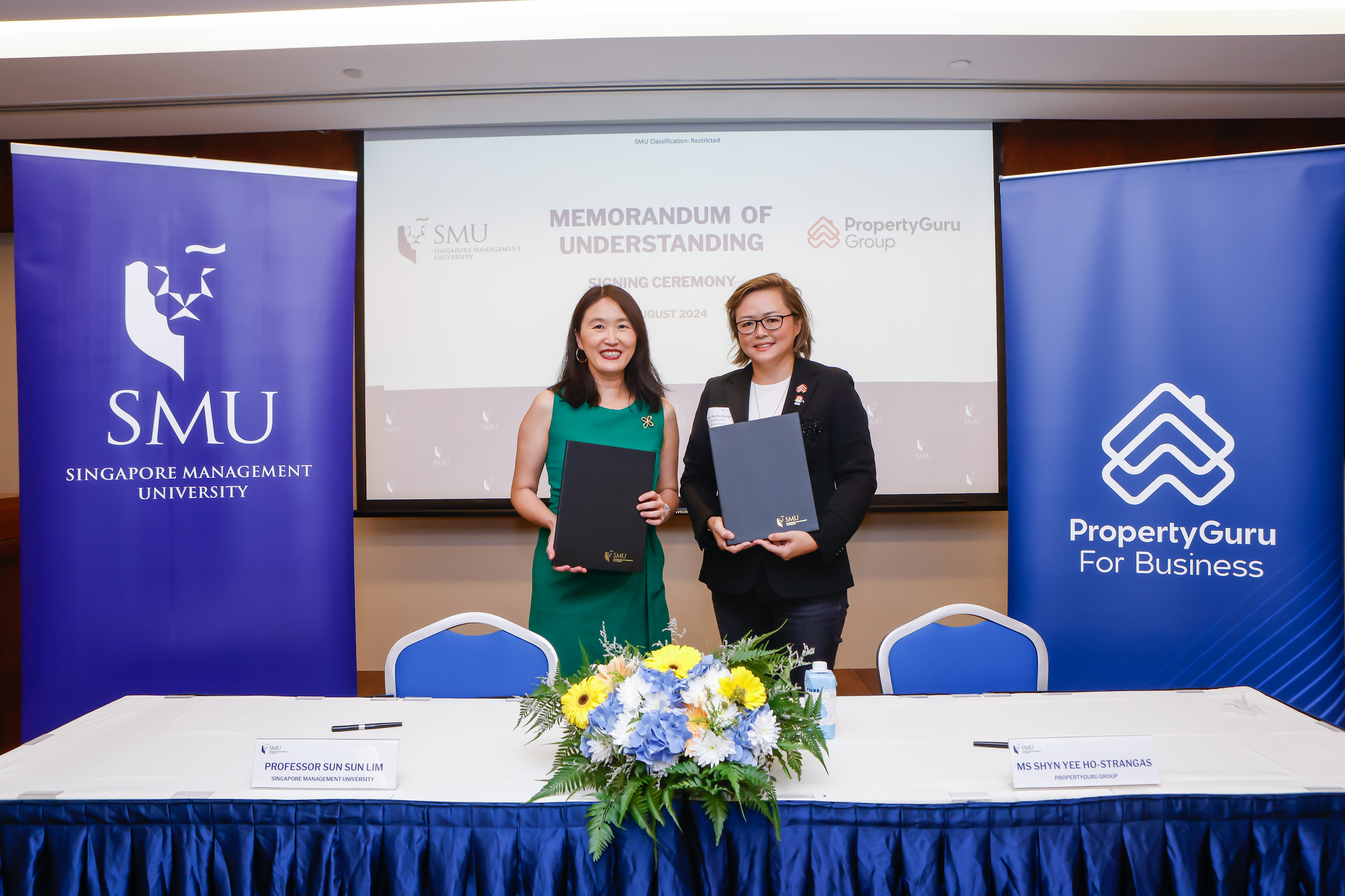 SMU and PropertyGuru sign MOU to harness data for insights and research on Asia’s urban development