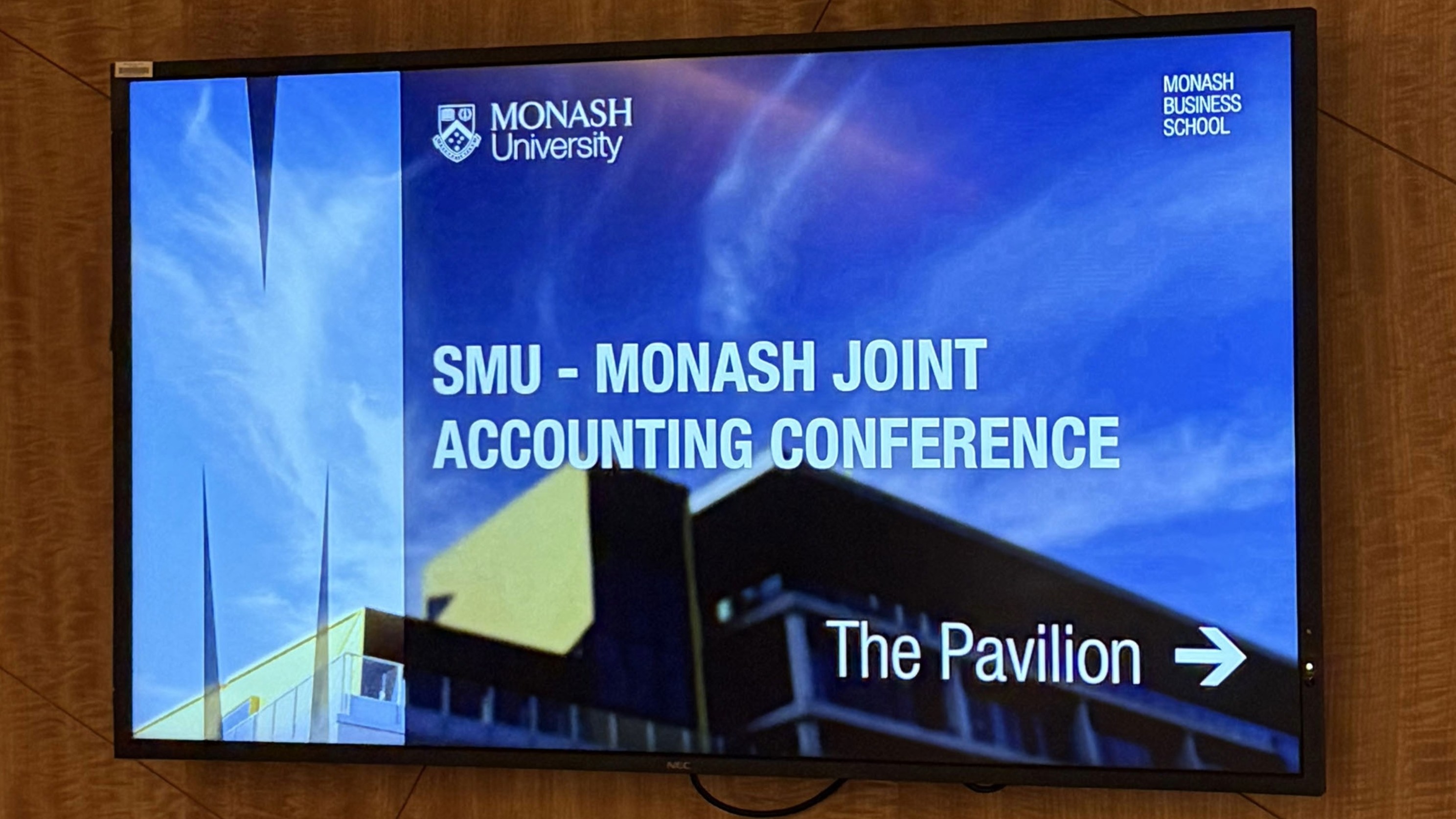 SMU and Monash University Joint Accounting Conference