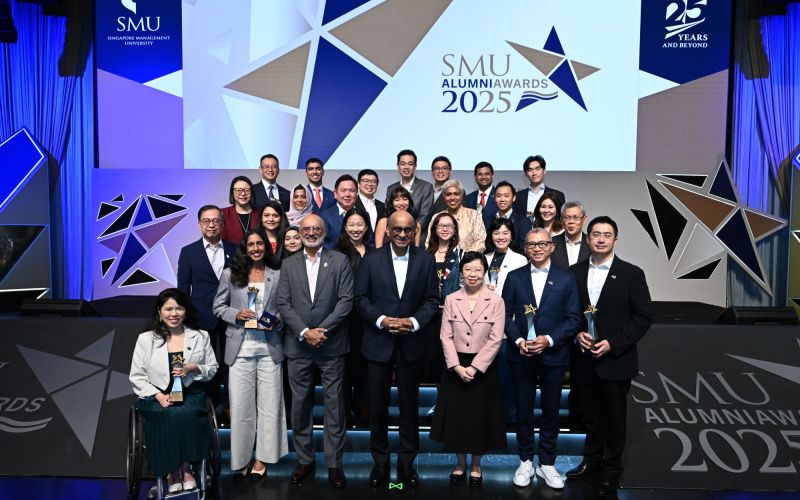 SMU inaugurates Alumni Awards to celebrate distinction, impact and purpose