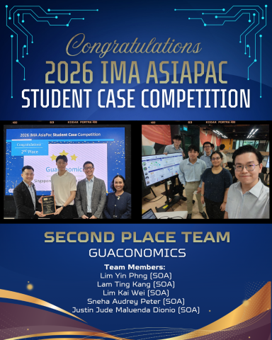 IMA Asiapac Student Case Competition 2nd