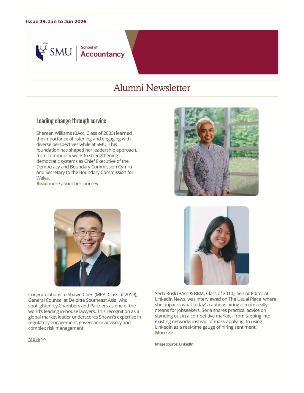 Alumni Issue 39